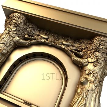 Fireplaces (KM_0158) 3D model for CNC machine